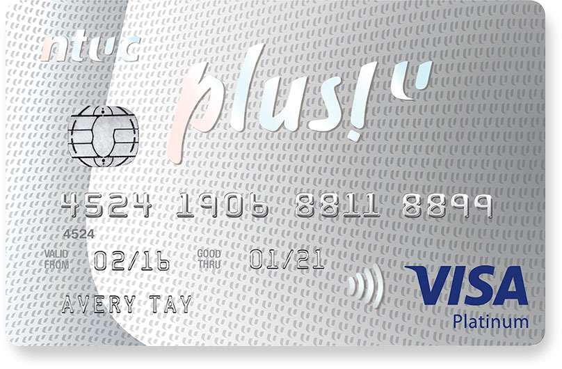 OCBC NTUC Plus! Visa Credit/Debit cards